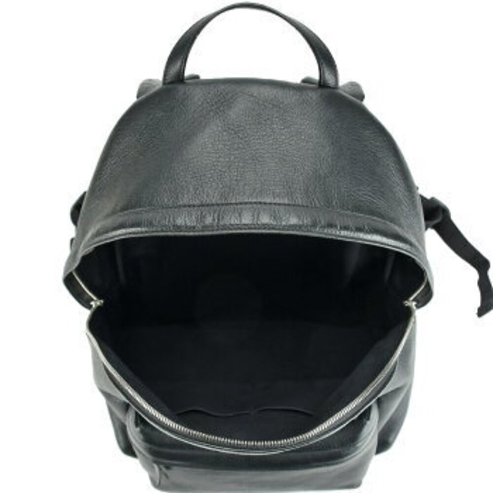 Balenciaga Everyday Backpack black leather logo - Picture 5 of 9